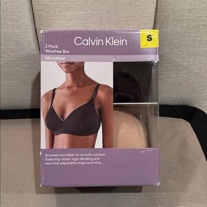 New Calvin Klein Microfiber Wirefree Bra